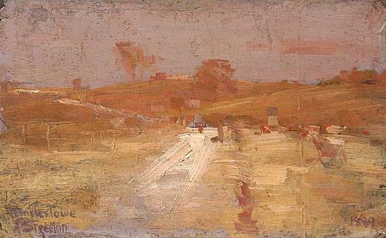 Arthur streeton A View of Templestowe oil painting image